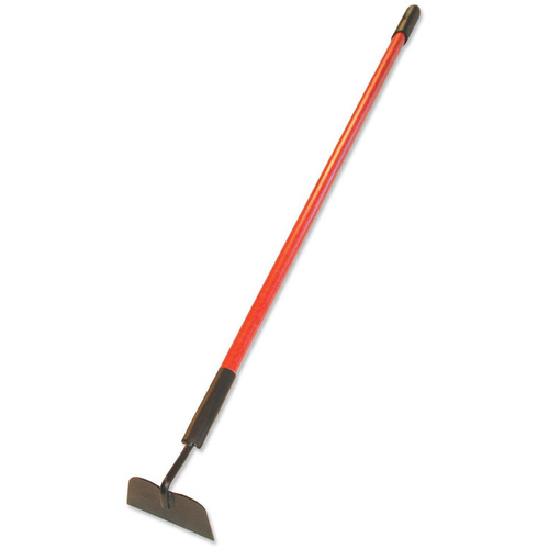 Bully Tools 92353 Garden Hoe, 6-1/2 in W Blade, 4-3/4 in L Blade, Steel Blade, Extra Thick Blade, Fiberglass Handle