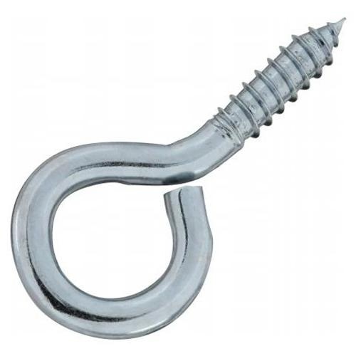 Screw Eye 0.26" D X 2-5/8" L Zinc-Plated Steel 115 lb. cap. Zinc-Plated - pack of 20