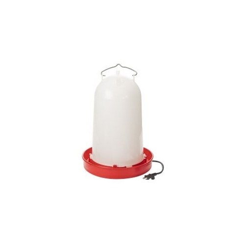 3 Gallon Heated Poultry Waterer