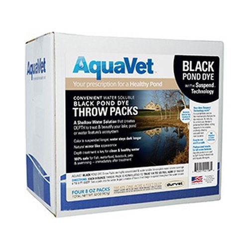 Black Pond Dye Throw Packs - 4 x 8-oz