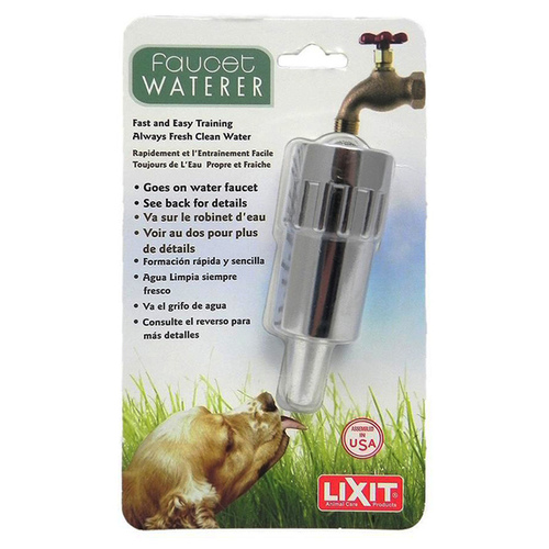 Lixit 30-0840-036 Faucet Waterer Metal For Dogs