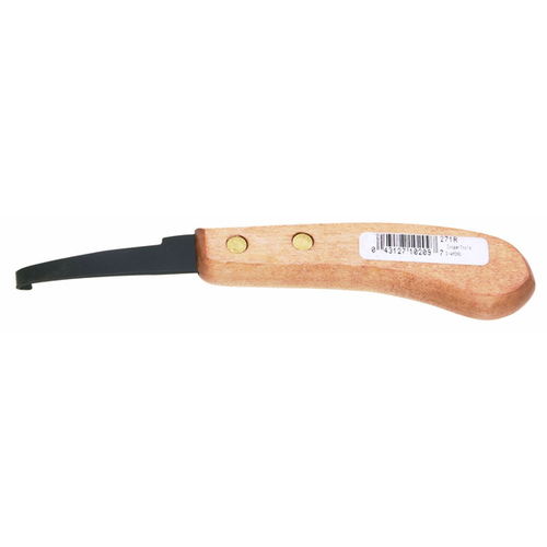 DIAMOND FARRIER CO 271L 8" Left Hand Hoof Knife (Narrow Blade)