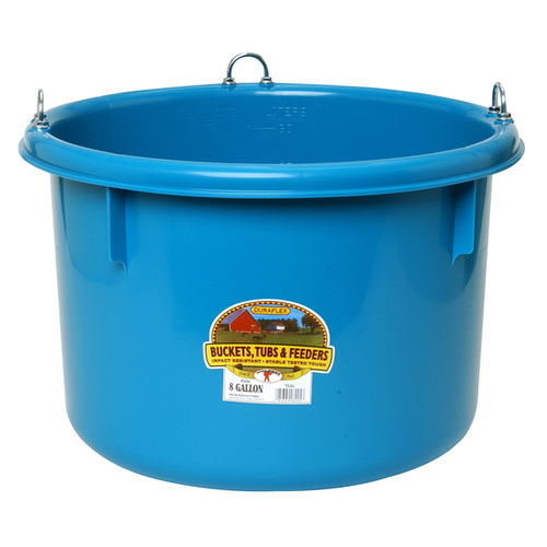 8 Gallon Plastic Round Feeder