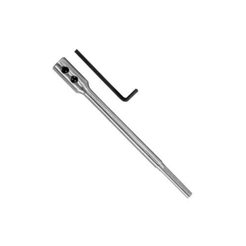 Bit Extension, 1/4 in Shank, Hex Shank, 6 in L, Steel