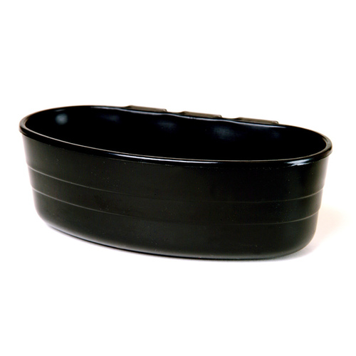 Plastic Cage Cup 1/2 Pt - Black