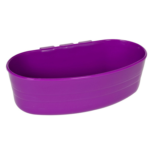 Plastic Cage Cup 1 Pt - Purple