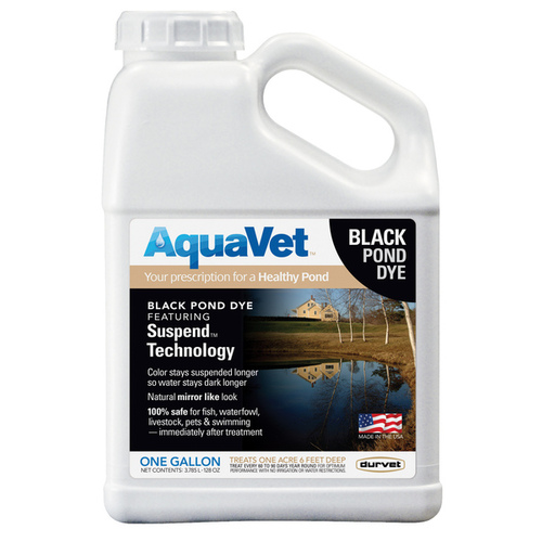 AquaVet Black Pond Dye 1-Gallon