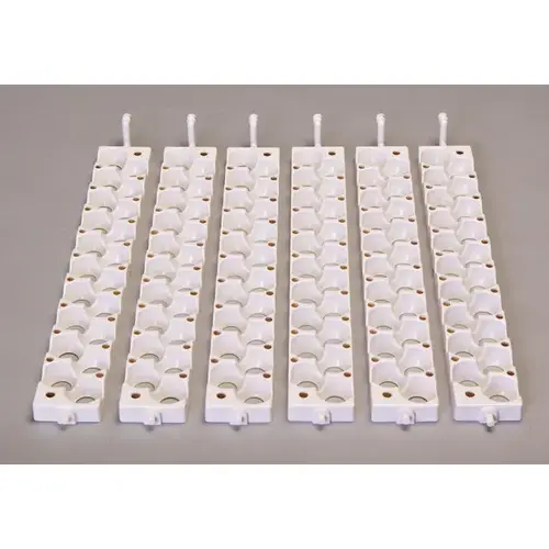 Six Small Egg Rails Set