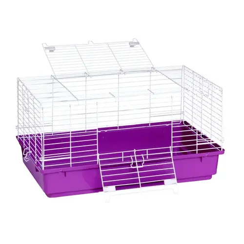 Rabbit Hutch Medium Plastic Purple 16" H X 31" W X 18.5" D Purple