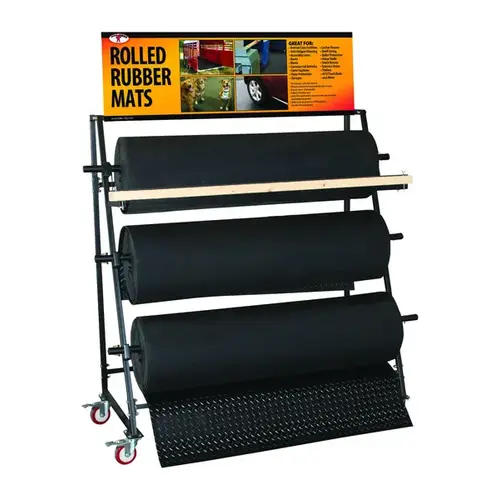 3-Roll Rubber Mat Display