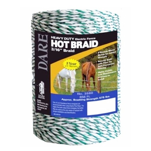 Hot Braid Polyethylene High Visibility Rope