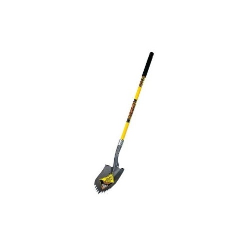 Shovel S600 Power Steel Square Garden Fiberglass Handle Yellow