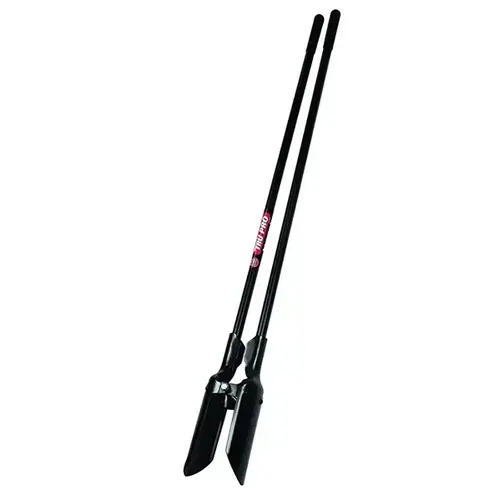 Post Hole Digger Tru Pro 59.25" Steel Atlas Pattern Steel Handle Black