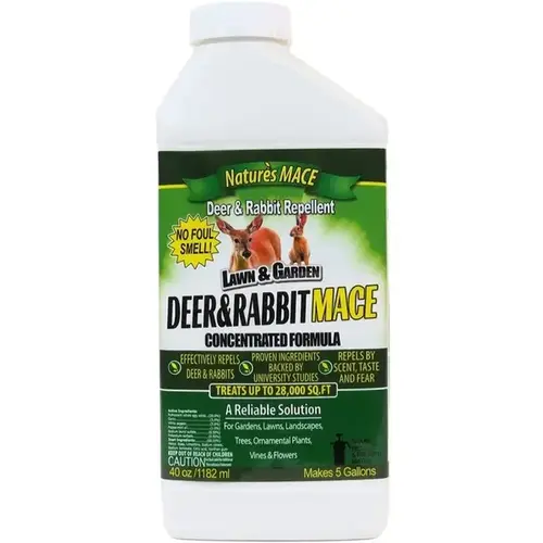 Nature's Mace DEERCON3005 Deer & Rabbit Repellent Concentrated Formula - 40oz.