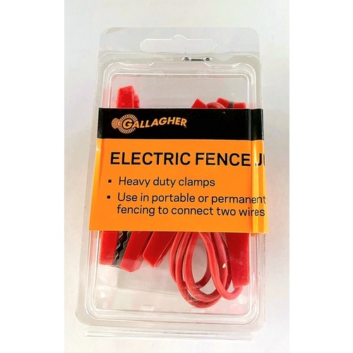GALLAGHER NORTH AMERICA G634004 Electric Fence Jumper Lead with HD Clamps