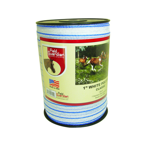 1" Classic White Equine Tape