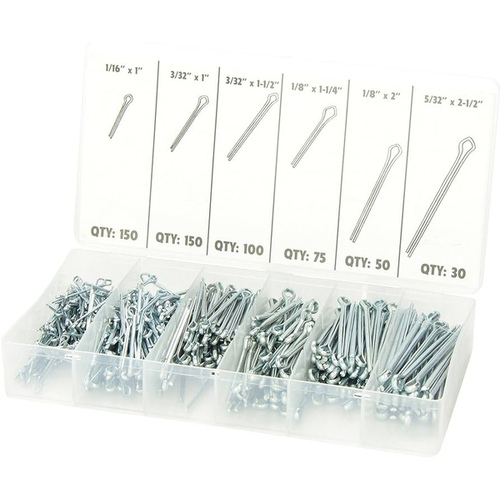 Sourcelink Agway Private Label 07013701 Cotter Pin Assortment - 555 pieces