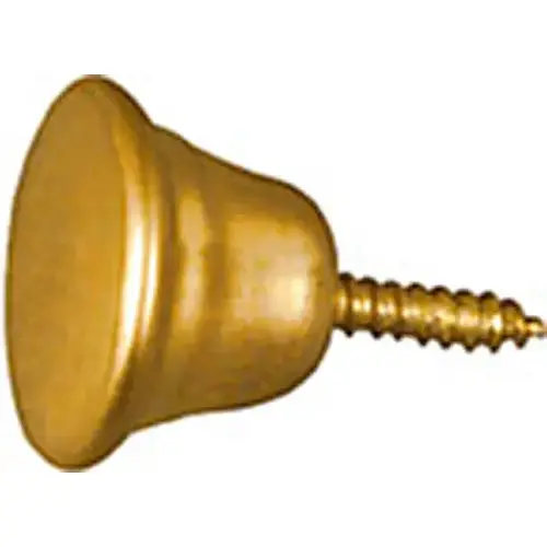 V1861 5/8" Knob Brass Finish - pack of 5