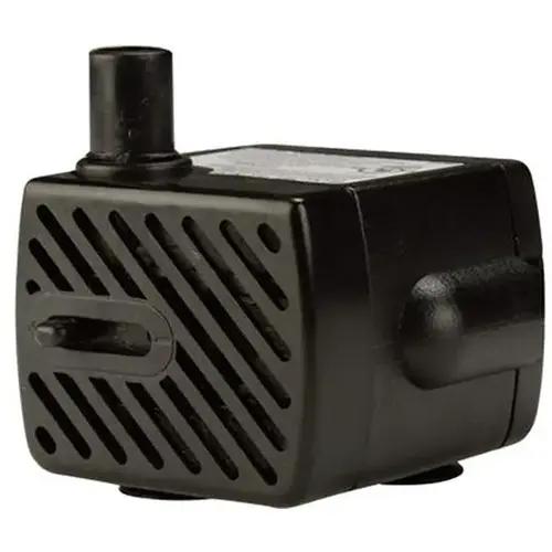 Pond Boss 52769 Fountain Pump Plastic 50 gph 67.5 V Black