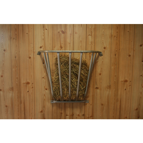 Wall Hay Rack - Silver