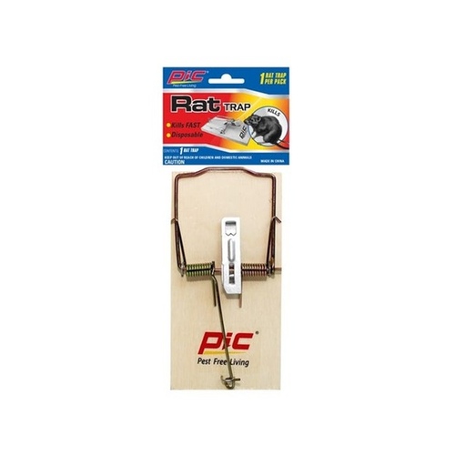 PIC Corporation RTW-1 Rat Guard Wooden Rat Trap