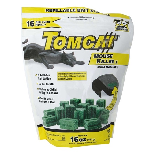 Tomcat Mouse Killer I - Refillable 16-oz