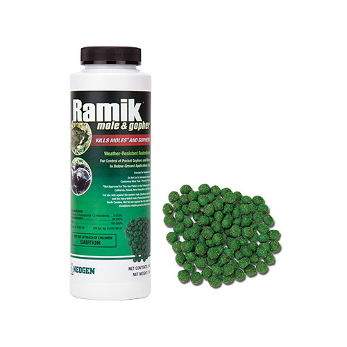 Ramik Mole & Gopher Rodenticide 1-LB Jar Green