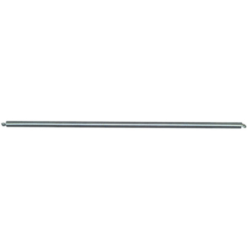 76BC Series Door Spring, 7/16 in ID Dia, 16 in L, Steel, Zinc