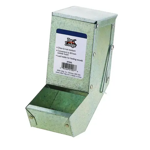 3" Feeder with Metal Bottom