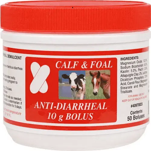 Vets Plus 022-40970086 Calf & Foal Anti-Diarrheal Bolus