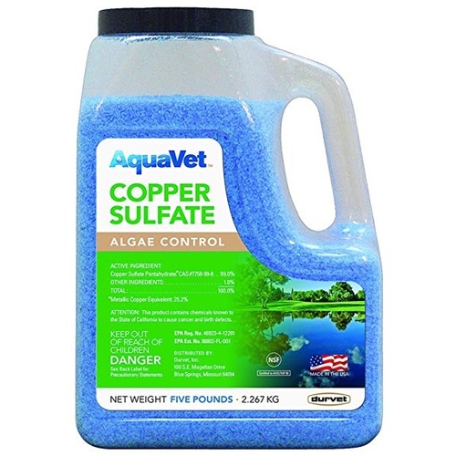 Aqua Vet 039-00112 AquaVet Copper Sulfate 5-lb Granular