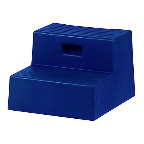 HORSEMENS PRIDE 009BLUE Two-Step Mounting Block