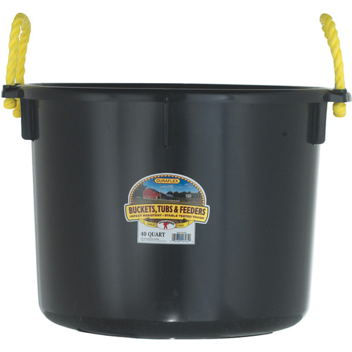 Water Tank Little Giant Plastic Black 40 qt Black