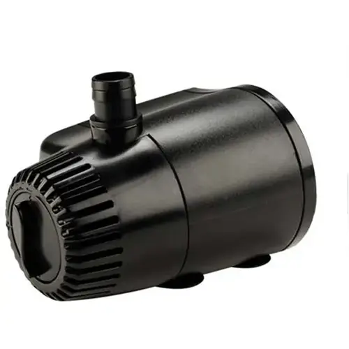 Pond Boss 52341 Fountain Pump 140-GPH with Low Water Shut-off Black