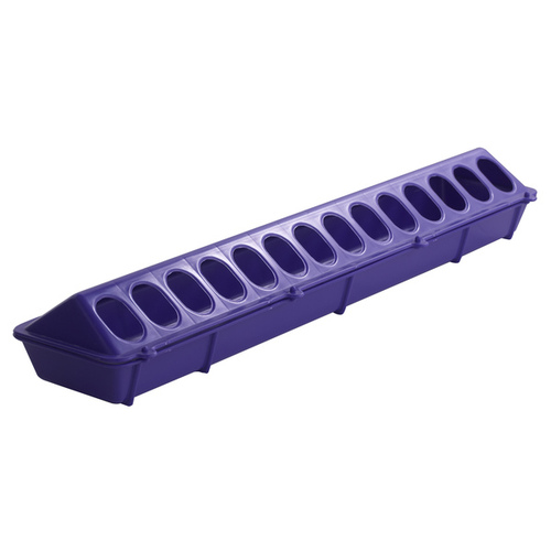 Plastic Flip Top Ground Feeder - Purple