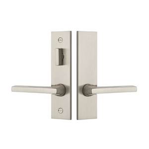 Baldwin Sd005150priv Minneapolis Privacy Screen Door Lock Satin Nickel Finish