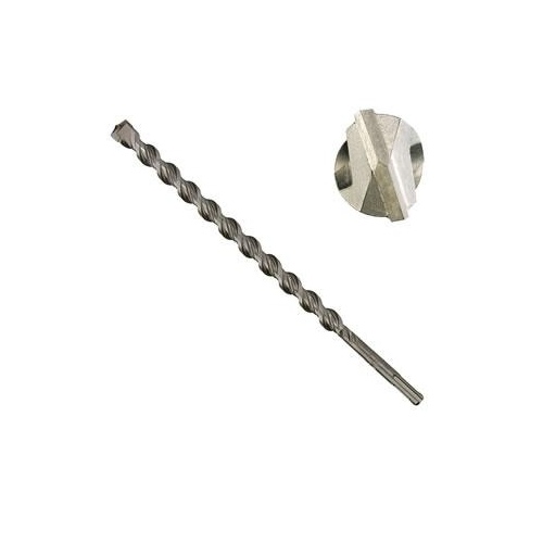 Hammer Drill Bit, 5/16 in Dia, 6 in OAL, Twist Flute, 1-Flute, 2 in Dia Shank, SDS Plus Shank Double Tempered