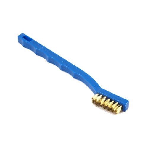 Scratch Brush, 0.006 in L Trim, Brass Bristle