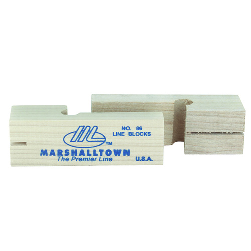 Wood Line Blocks 3.75" L Wood