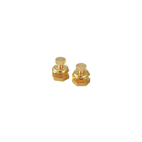 JOHNSON 405 Stair/Square Gauge Set, Brass Pair Gold