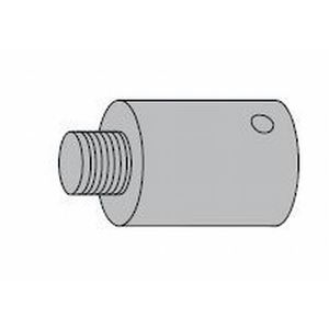 1" Magnet Extension Aluminum Finish