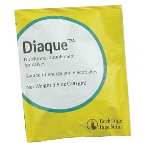 BI Animal Health USA 138673 DIAQUE Nutritional Supplement Packet 100-Grams