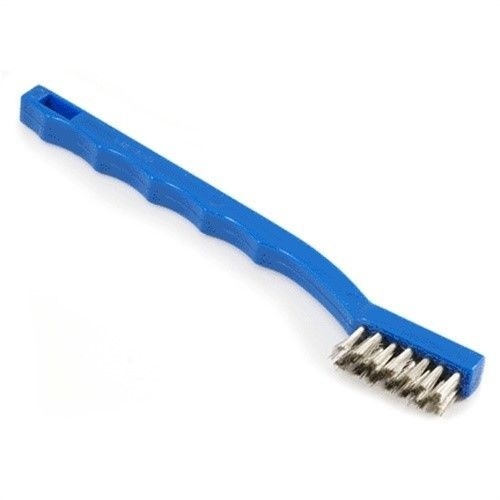 Scratch Brush, 0.006 in L Trim, Stainless Steel Bristle