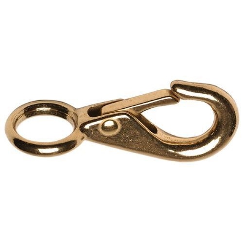 Quick Snap 5/8" D X 2-4/8" L Polished Bronze 68 lb Polished