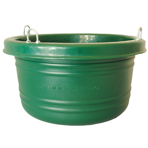 HORSEMAN'S PRIDE LARGE FEED TUB - GREEN