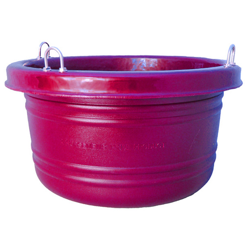 HORSEMENS PRIDE 22660399 HORSEMAN'S PRIDE LARGE FEED TUB - RED