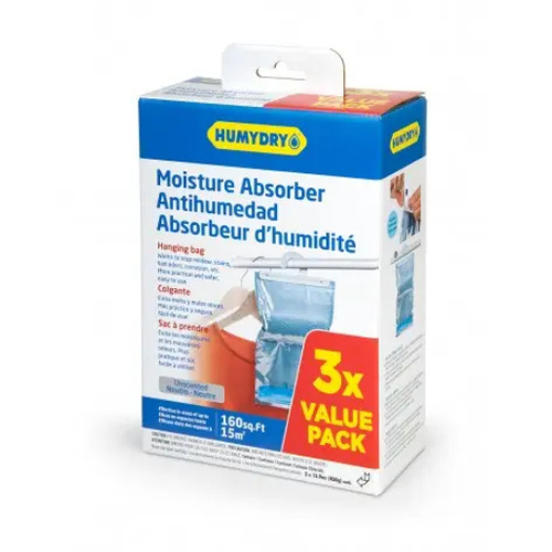 Humydry USA40500C6-XCP6 Hanging Moisture Absorber each Hanging Moisture Absorber 15.9 oz - pack of 6