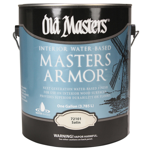 OLD MASTERS MASTER ARMOR POLYURETHANE - SATIN/GALLON Clear