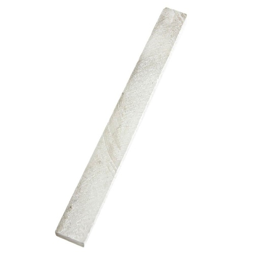 Forney 60306 Flat Soapstone Pencil Refill, White - pack of 3