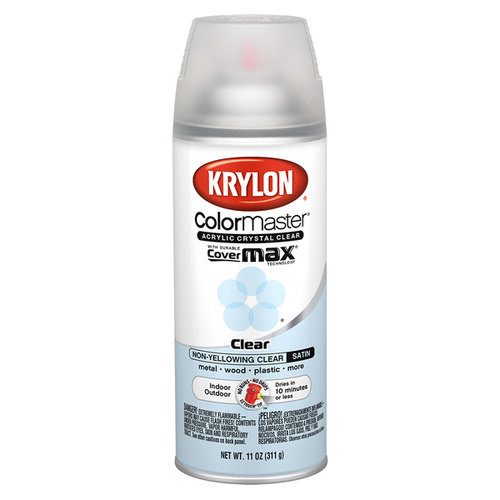 Krylon Acrylic Crystal Clear Satin Aerosol